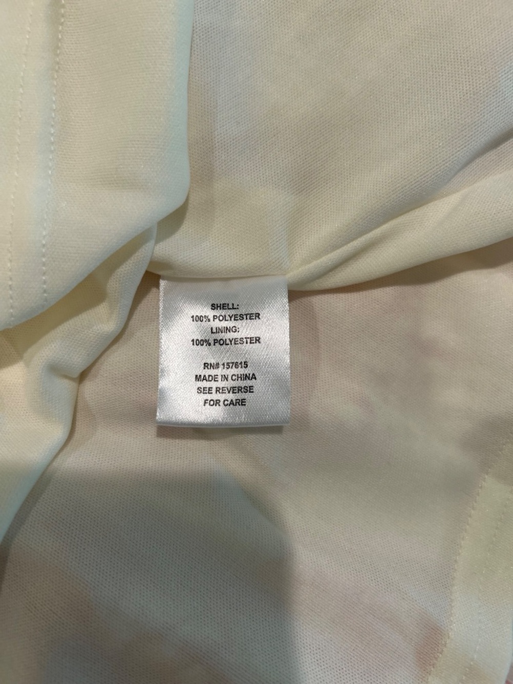 Joie Light Cream Blush Floral Button-Front Blouse - Picture 7 of 9